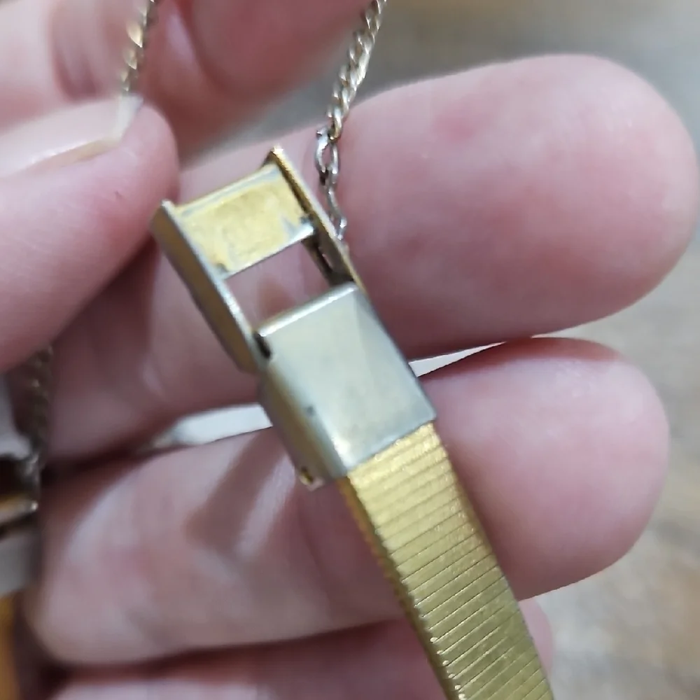Seiko Gold-Tone Quartz Timepiece